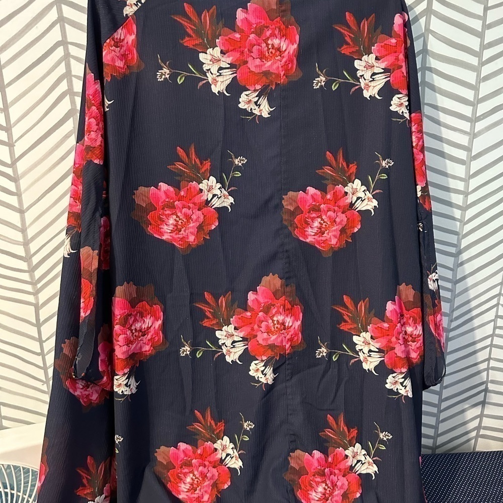 Umgee Floral Kimono - Picture 5 of 6